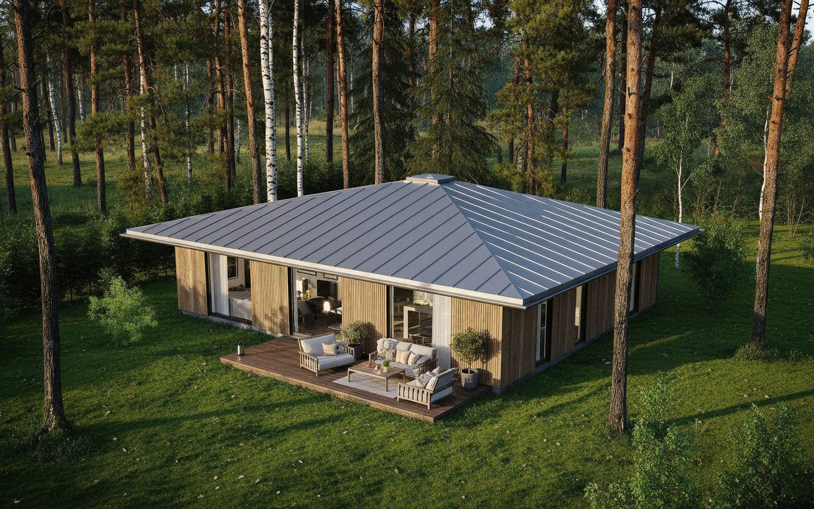 MJCONSTRUCTION, FAMILY HOME, Moduļu māja,